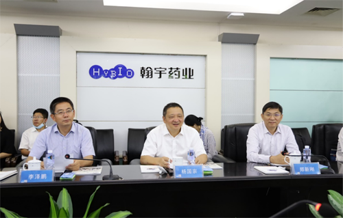 大理州政府考察團一行走訪翰宇藥業（0708）359